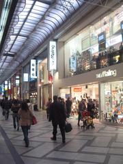 Shinsaibashi, Osaka bustling street scene