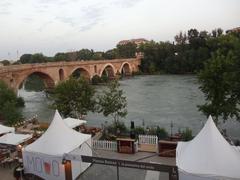 Ponte Milvio bridge in Rome 2018