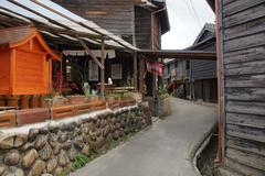 Sakaemachi street in Tokoname, Aichi Prefecture, Japan