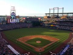 Coors Field during Rockies vs. Reds game