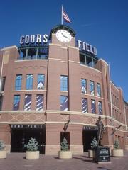 Main Entrance of Coors Field in Denver, Colorado