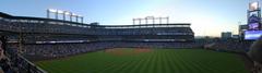 Panorama of Coors Field during the 2007 World Series