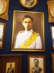 Portraits of Bhumibol Adulyadej in Bangkok Art and Culture Centre