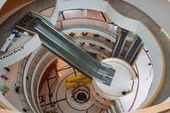 central atrium of the Bangkok Art and Culture Centre