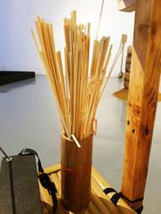 Tok bamboo strips at Bangkok Art and Culture Centre