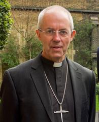 U.S. Secretary of State John Kerry and Archbishop of Canterbury Justin Welby at Lambeth Palace in London