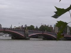 Lambeth Bridge over the River Thames in London