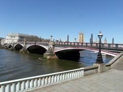 Lambeth Bridge over the River Thames