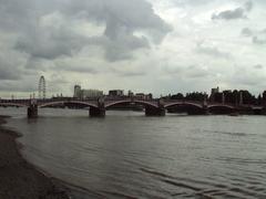 Lambeth Bridge in London on a sunny day