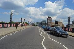 B3203, Lambeth Bridge over River Thames