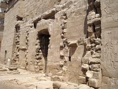 Back of the pronaos of the Khnum Temple in Esna, Egypt