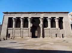 Pronaos of the Temple of Esna from the Roman period in Egypt