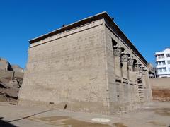 Pronaos of the Temple of Esna from the Roman period in Egypt