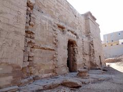 Backside of the Pronaos of the Temple of Esna from the Roman era, Egypt