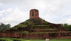 Chaukhandi Stupa in Sarnath, Uttar Pradesh, India