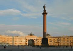 Palace Square in Saint Petersburg, Russia