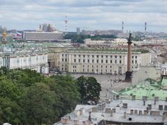 Dvortsovaya Square in Saint Petersburg, Russia