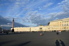 Evening in Palace Square, St. Petersburg