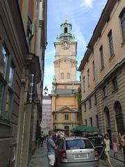 a panoramic view of Stockholm cityscape with waterfront