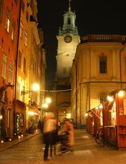 Julmarknad på Stortorget i Gamla stan, Stockholm