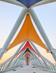 Foot bridge at Ahmedabad Sabarmati Riverfront