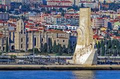 the Monument to the Discoveries in Lisbon