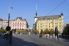 Freedom Square in Brno 2021