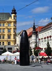 Brno Astronomical Clock in the city center