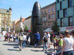 Brno astrological clock showing 11 o'clock