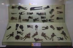 Animal-shaped nut-cutters in Raja Dinkar Kelkar Museum, Pune