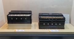 Harmoniums in Raja Dinkar Kelkar Museum, Pune