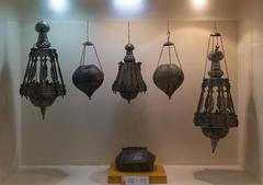 Lamps in Raja Dinkar Kelkar Museum, Pune