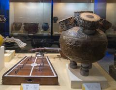 Santur and Five Headed Drum in Raja Dinkar Kelkar Museum in Pune