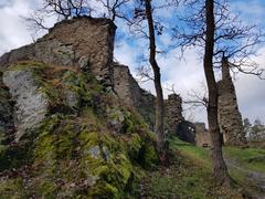 Castle of Buben in autumn