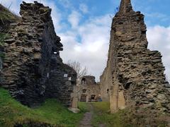 Castle of Buben with a blue sky