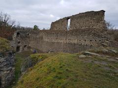 Castle of Buben under a clear blue sky