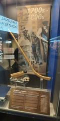 Old hockey stick at the Hockey Hall of Fame in Toronto