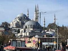 Istanbul cityscape with Bosphorus Bridge