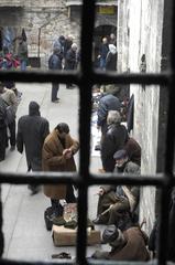 Second-hand clothes trade near Rüstem Pasha Mosque