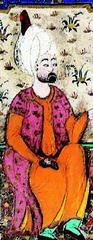 Ottoman miniature of Grand Vizier Rustem Pasha