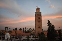 Koutoubia Minaret in Marrakech Medina