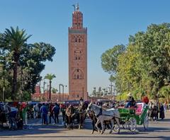 Koutoubia Mosque after the September 2023 earthquake