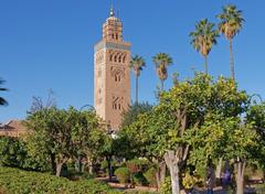 Koutoubia Mosque Marrakech post-earthquake September 2023