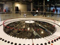 Warszawa Centrum Nauki Kopernik Foucault pendulum