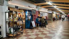 Chojamachi Yokocho underground shopping street connected to Fushimi Station