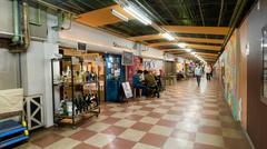 Chojamachi Yokocho underground mall connected to Fushimi Station in Nagoya