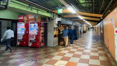 Chojamachi Yokocho underground shopping street at Fushimi Station in Naka Ward, Nagoya