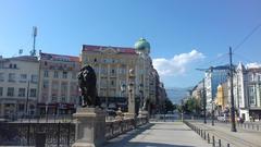 Lion Bridge in Sofia