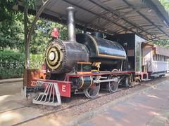 steam locomotive E-207 at the National Rail Museum in New Delhi