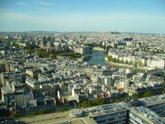 View from the 24th floor of the Zamansky Tower towards North-Northeast, Paris